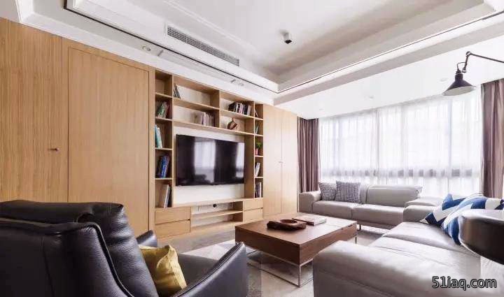 135㎡现代简约风格 全屋收纳设计 美观性与实用性并存！